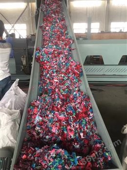 PET布头造粒  废旧布头生产线 中塑机械