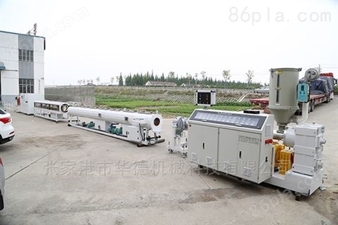 HDPE50-200管材生产线 PE给水管排水挤出机