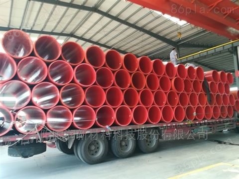 郑州400大口径排水管厂家，钢带排污管价格
