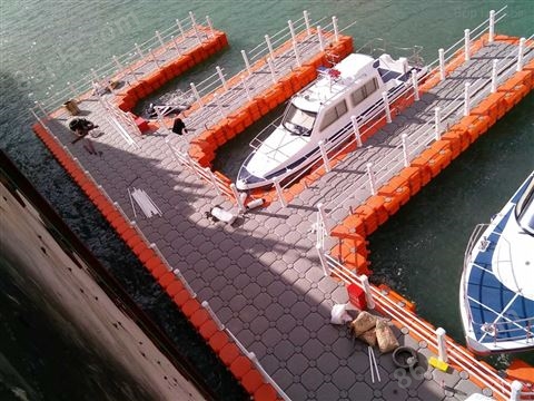 塑料浮筒水上浮动码头平台浮桥养殖网箱浮岛