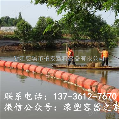 桂林河道拦污浮漂旅游区警示浮筒