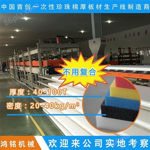 广州一次性发泡珍珠棉厚板材生产设备