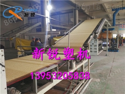 PVC喷丝地毯生产线55kwPVC地毯设备SJ100/30