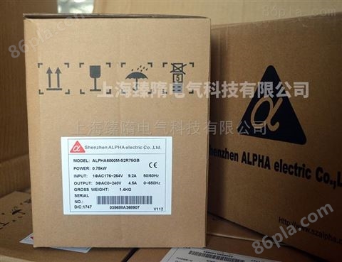 深圳阿尔法变频器ALPHA6000E-3110G/3132P