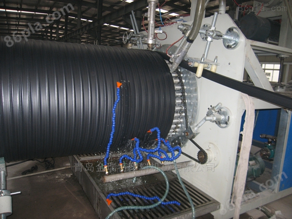 HDPE双平壁缠绕螺旋管生产设备