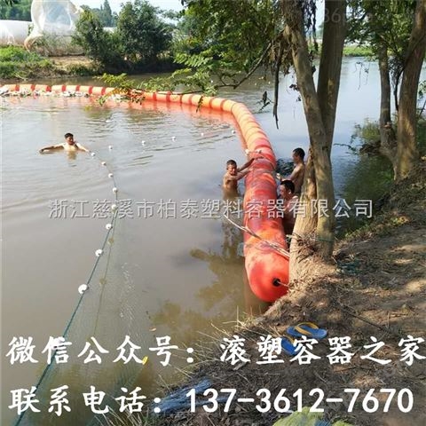 桂林河道拦污浮漂旅游区警示浮筒