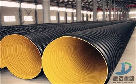 洛阳钢带波纹管 HDPE钢带管生产厂家